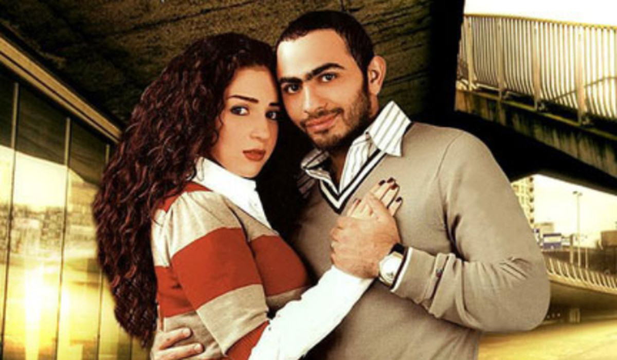 تامر حسني ومي عز الدين في عمر وسلمى (سوشيال ميديا)